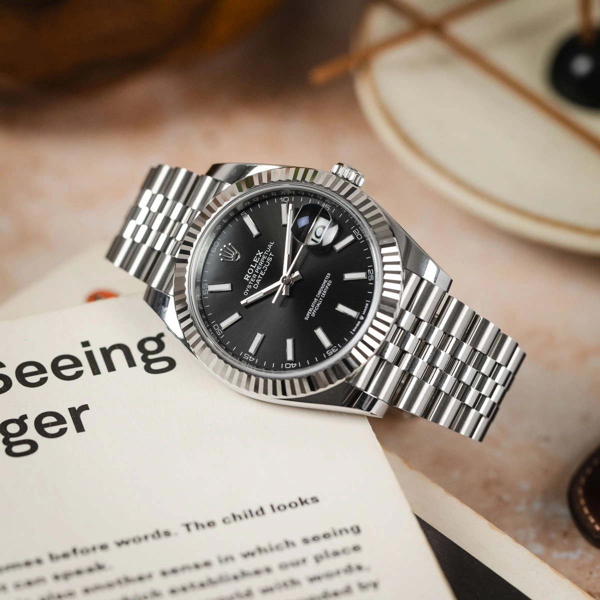 Rolex Just Date 41 MM Oystersteel 10