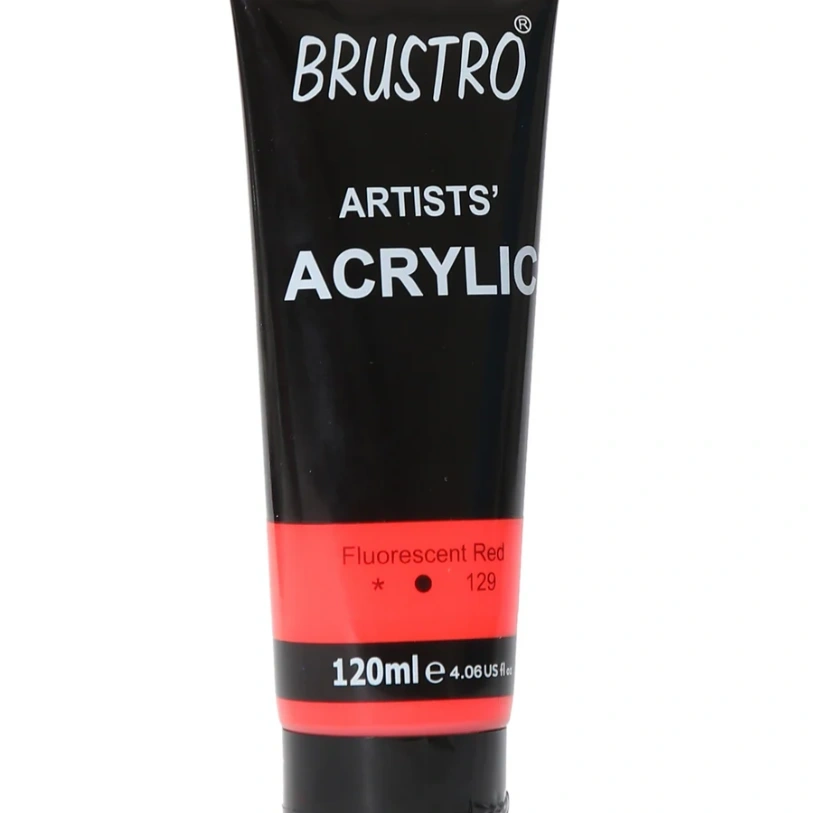Brustro Artists' Acrylic 120ml Flourescent 3