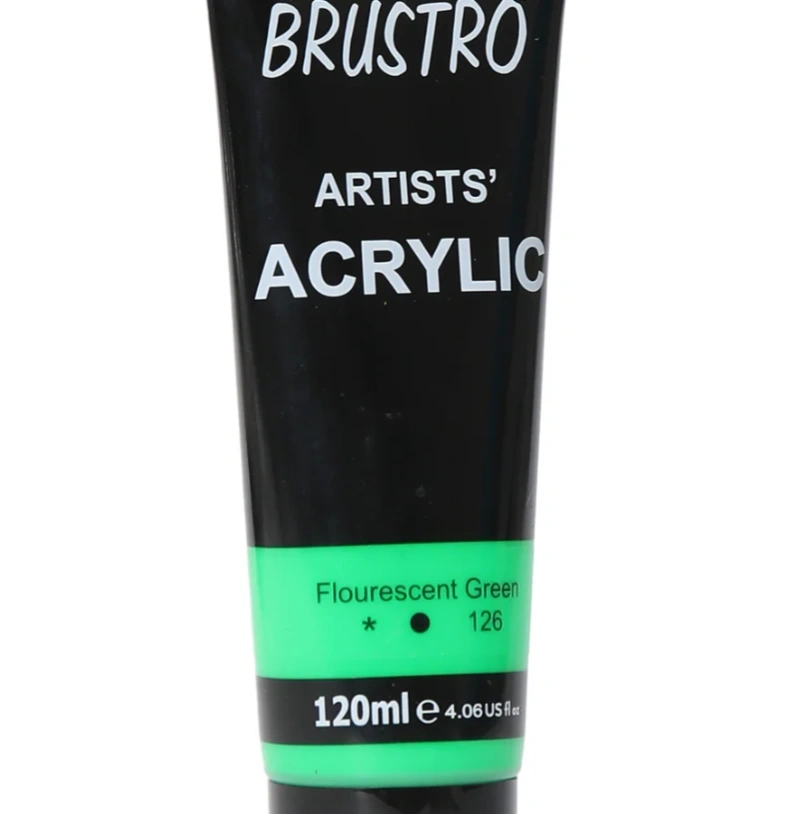 Brustro Artists' Acrylic 120ml Flourescent 1