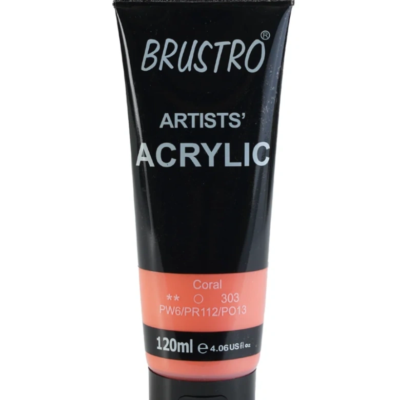 BRUSTRO Artists Acrylic 120ml (Pastel Tone) 1