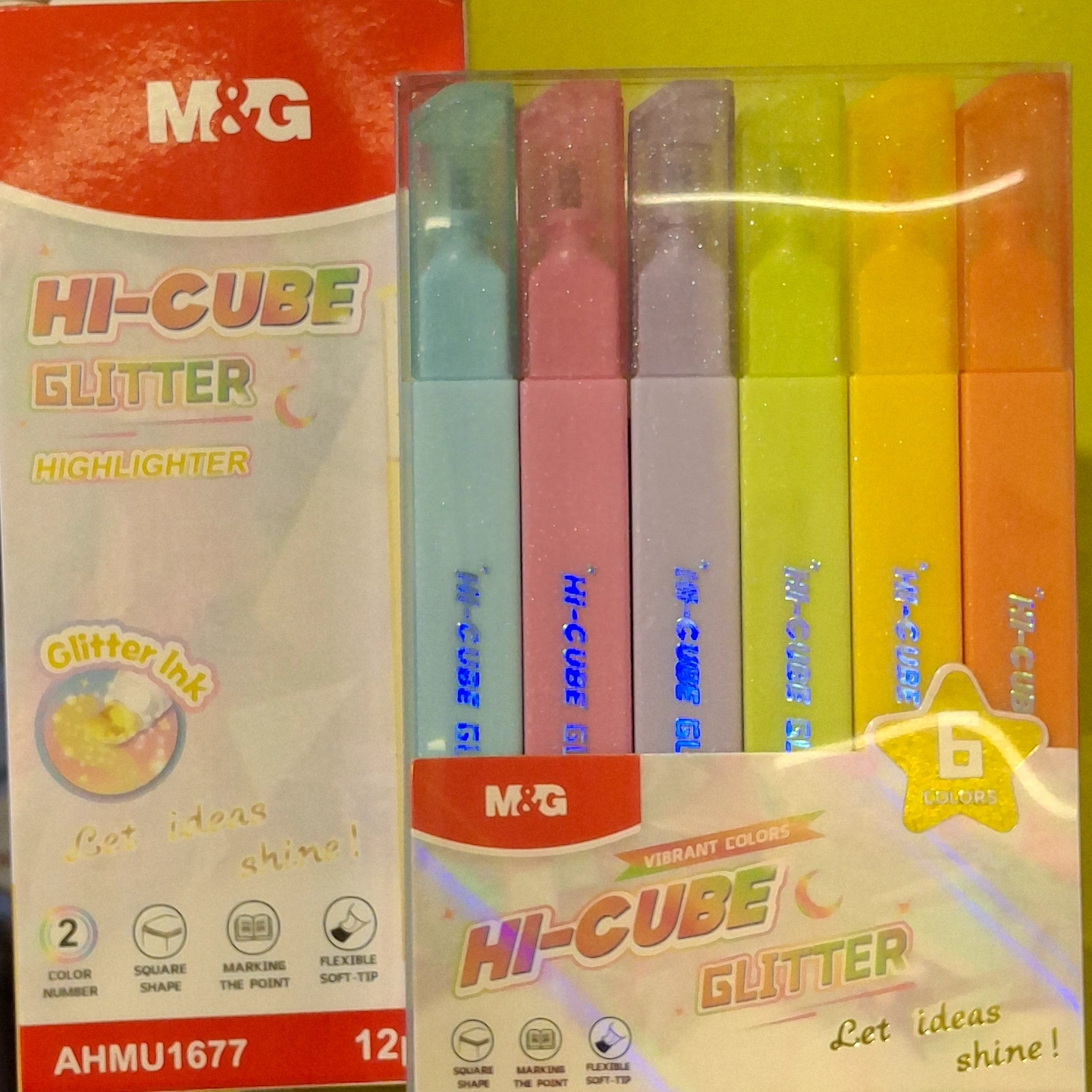 HI-Cube glitter highlighter 1