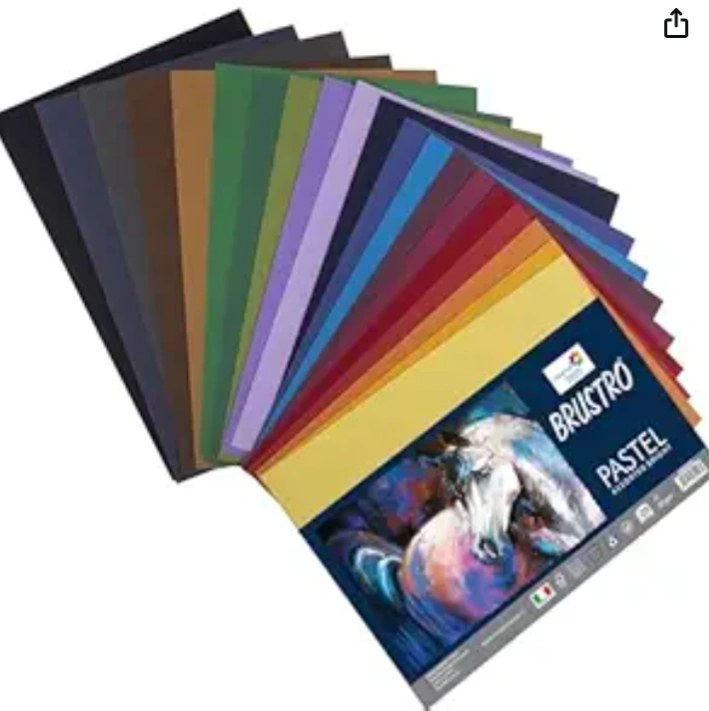 BR pastel assorted bright A3 160gsm 20 sheets 1