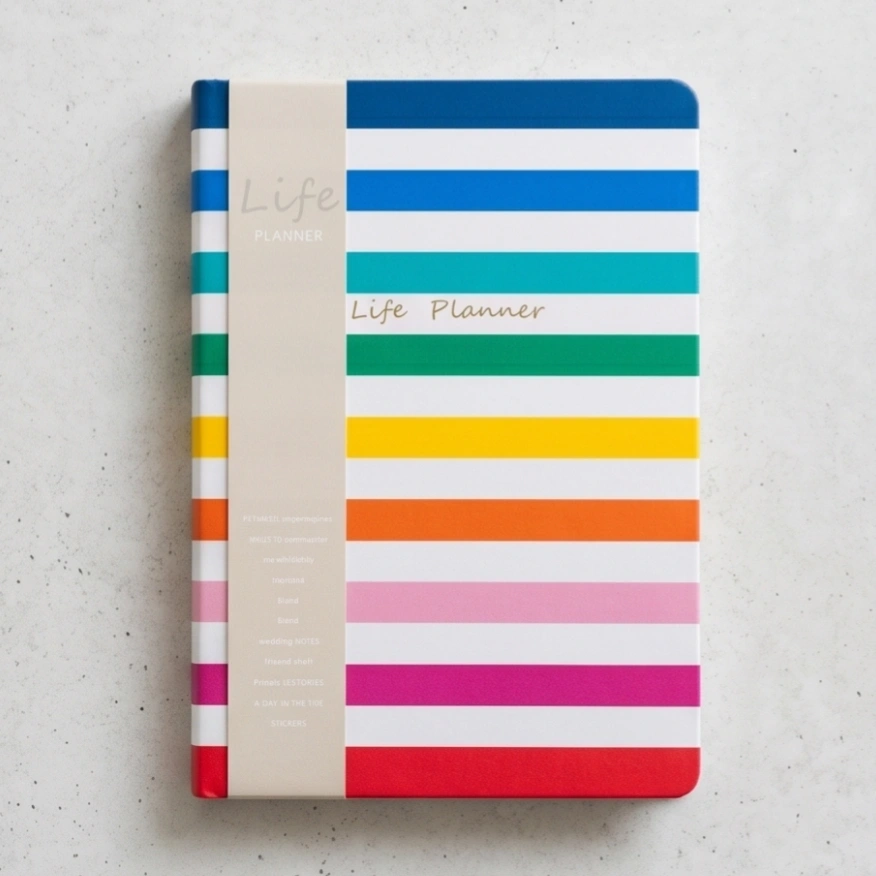 GuangBo Life Planner Notebook | Aesthetic Daily Planner Journal | To-Do List & Notes Organizer 1