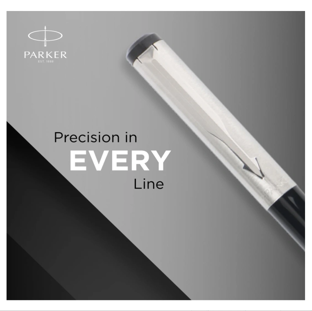 Parker Gift Set Vector Metallix Roller Ball Pen with Swiss Knife 2