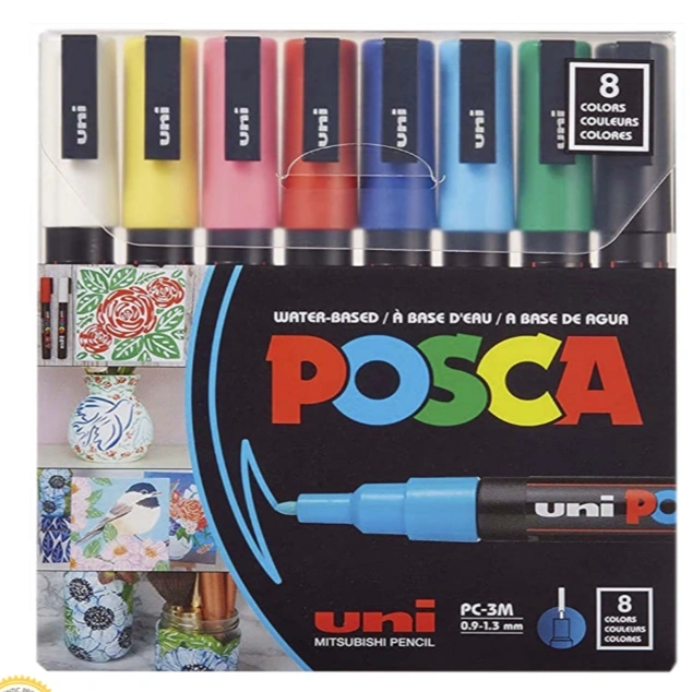 POSCA PC-3M and 5 M Paint Markers 1