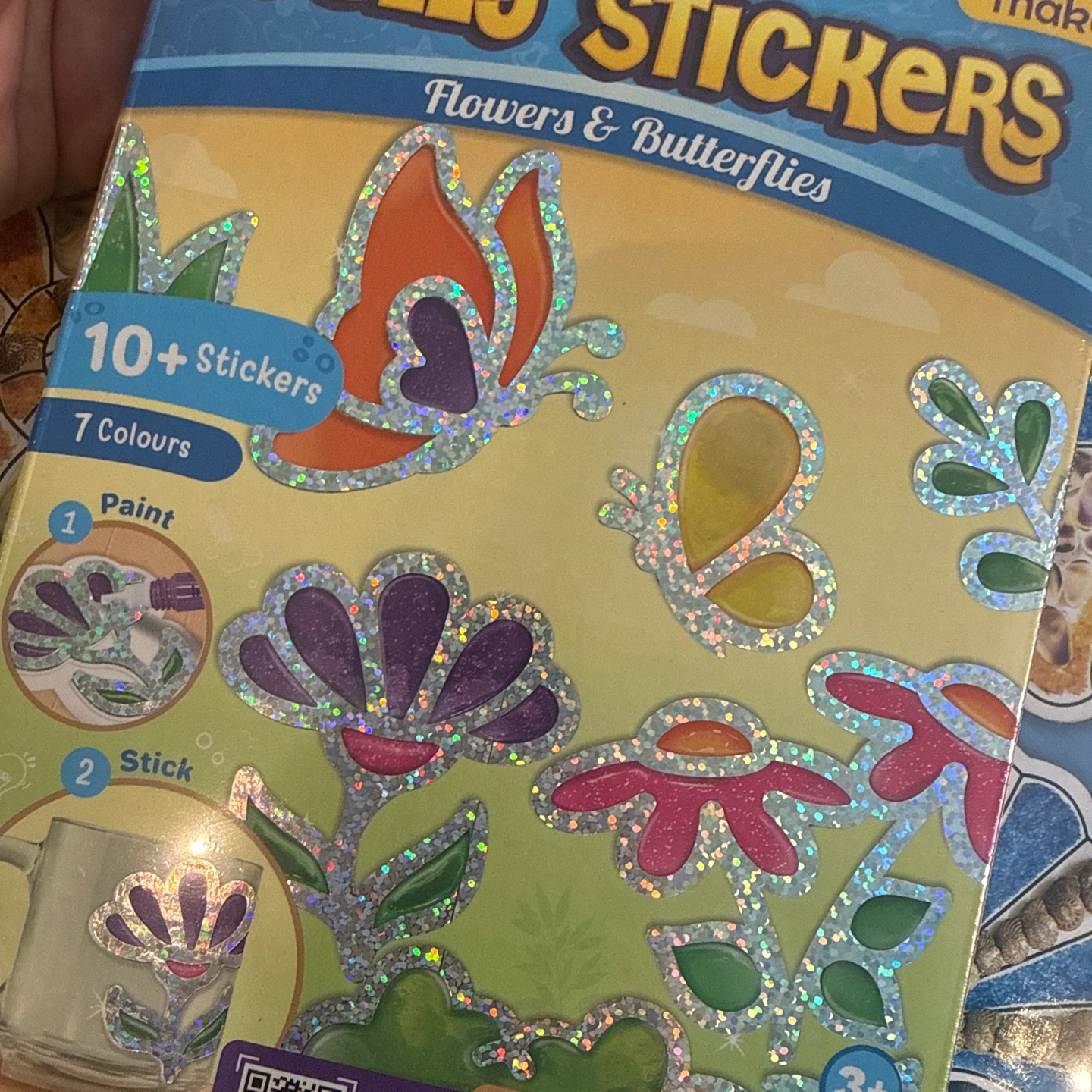 DIY Jelly Stickers | 3D Gel Stickers Craft Kit for Kids | Window, Bottle & Mug Decoration | Non-Toxic Glass Paints | Age 3+ 2