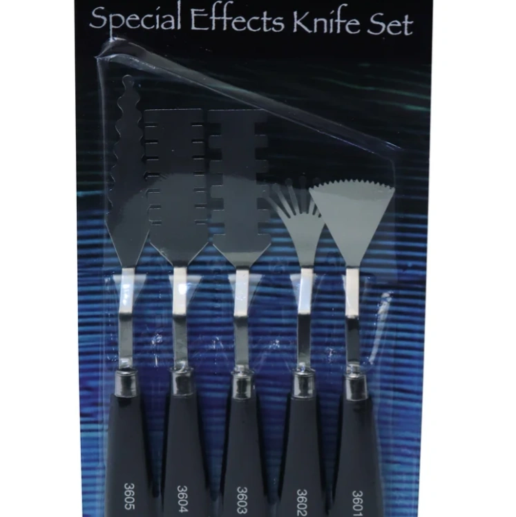 BRUSTRO Artists ’ Special Effects Palette Knives (Set of 5) 1