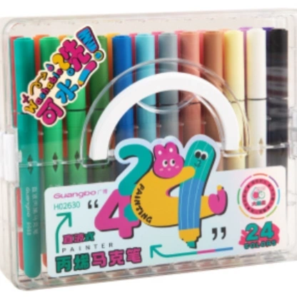 Washable acrylic markers colors 1