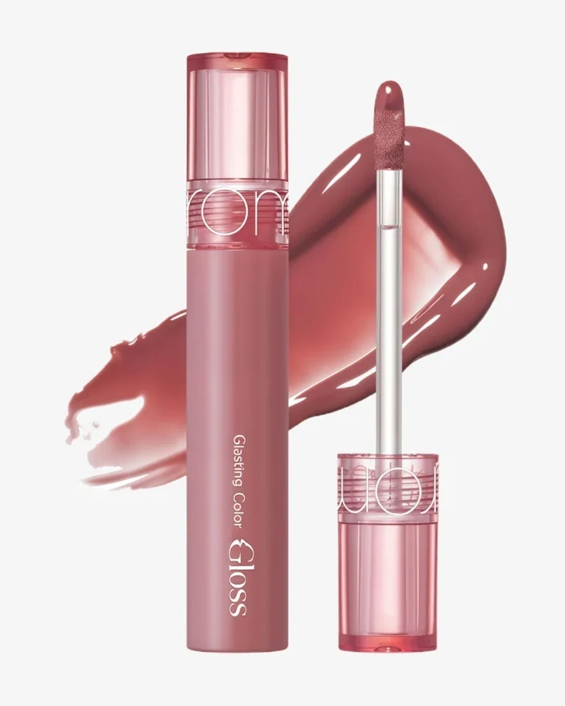 rom&nd Glasting Color Gloss in shade 03 Rose Finch 1