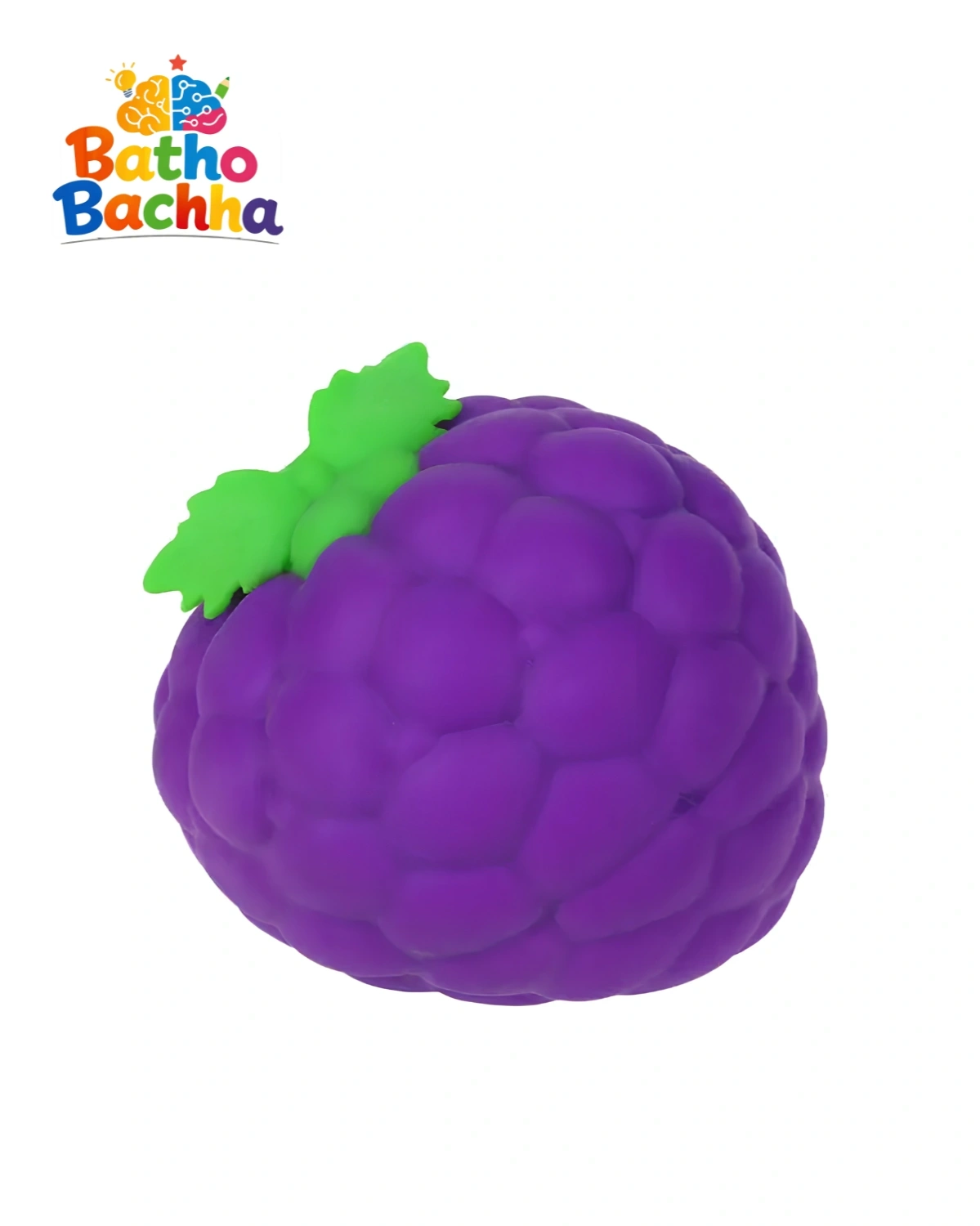 Squishy Fruit & Veggie Toys – Slow Rising Stress Relief (Grape, Pineapple, Butter, Bell Pepper) 1