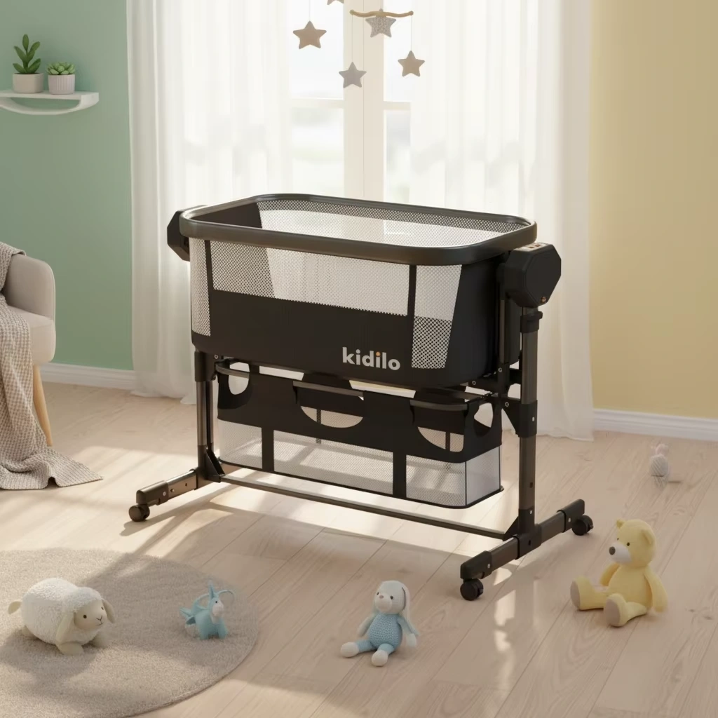 Kidilo Multi-Functional Baby Bed – Portable Electric Cradle 4