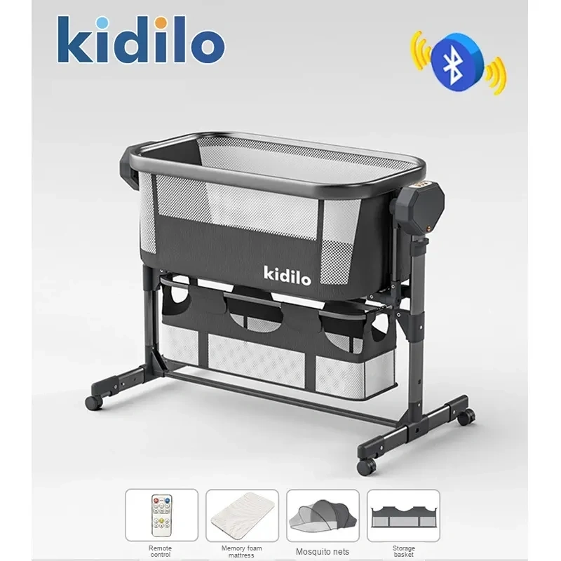 Kidilo Multi-Functional Baby Bed – Portable Electric Cradle 3