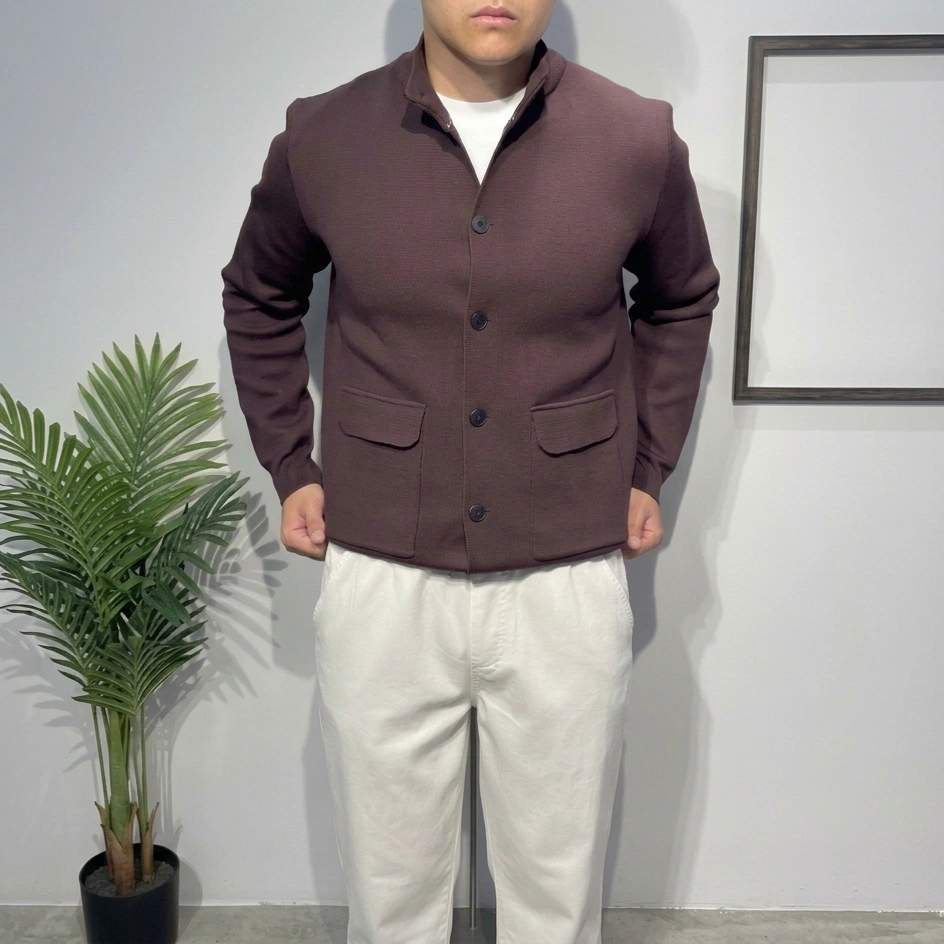 Men’s Premium Button-Up Cardigan Jacket 2
