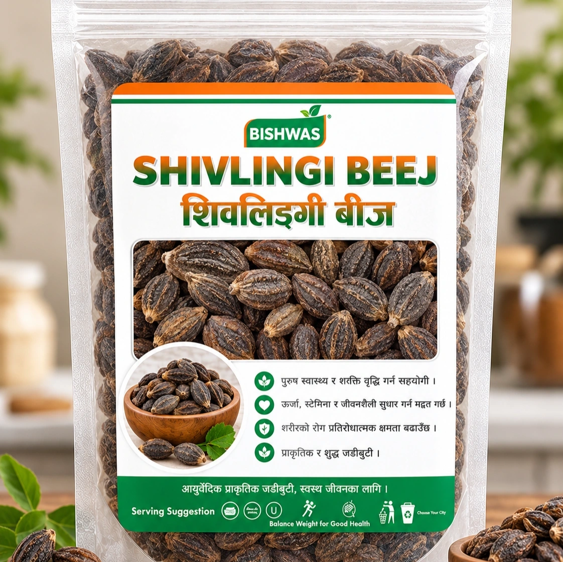 Shivlingi Beej is a traditional Ayurvedic herbal seed 200gm 1