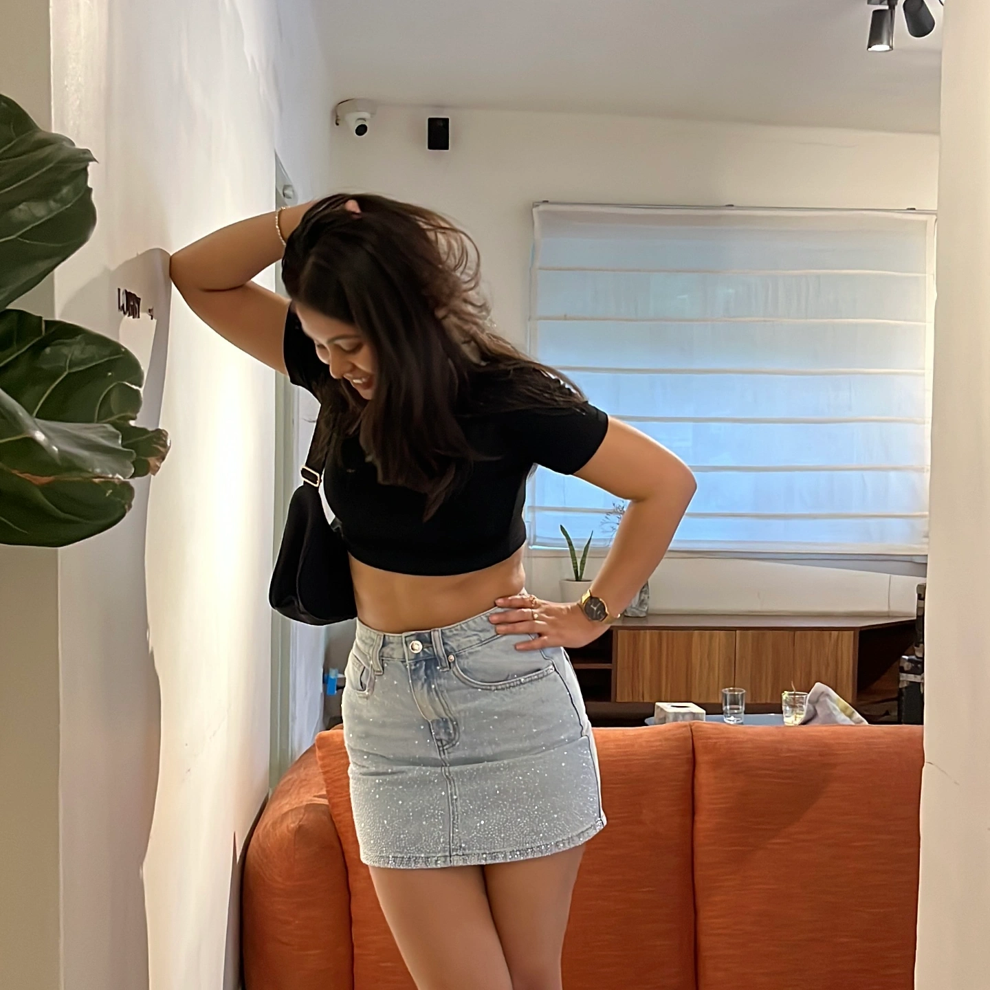 Rhinestone Skirt 4