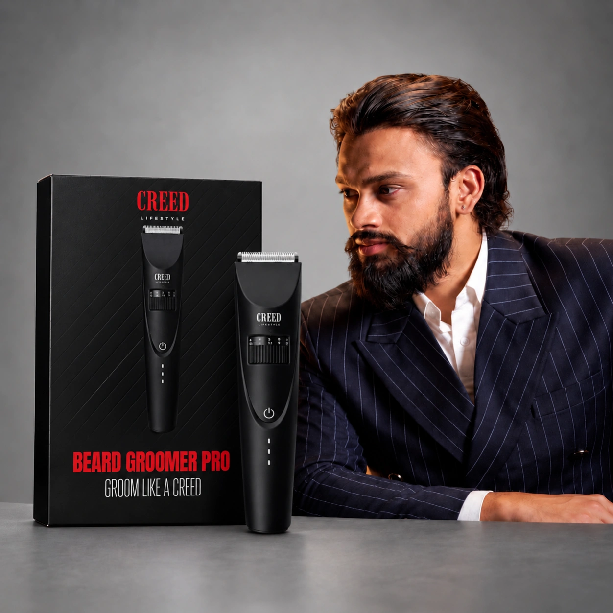 Beard Groomer Pro - Your beard. Your rules. Sharp 1