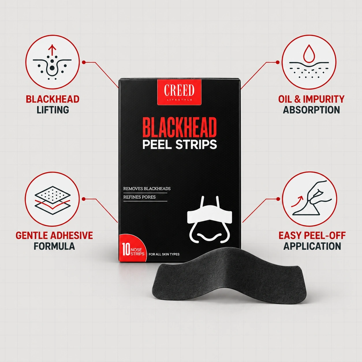 Blackhead Peel Strips 4
