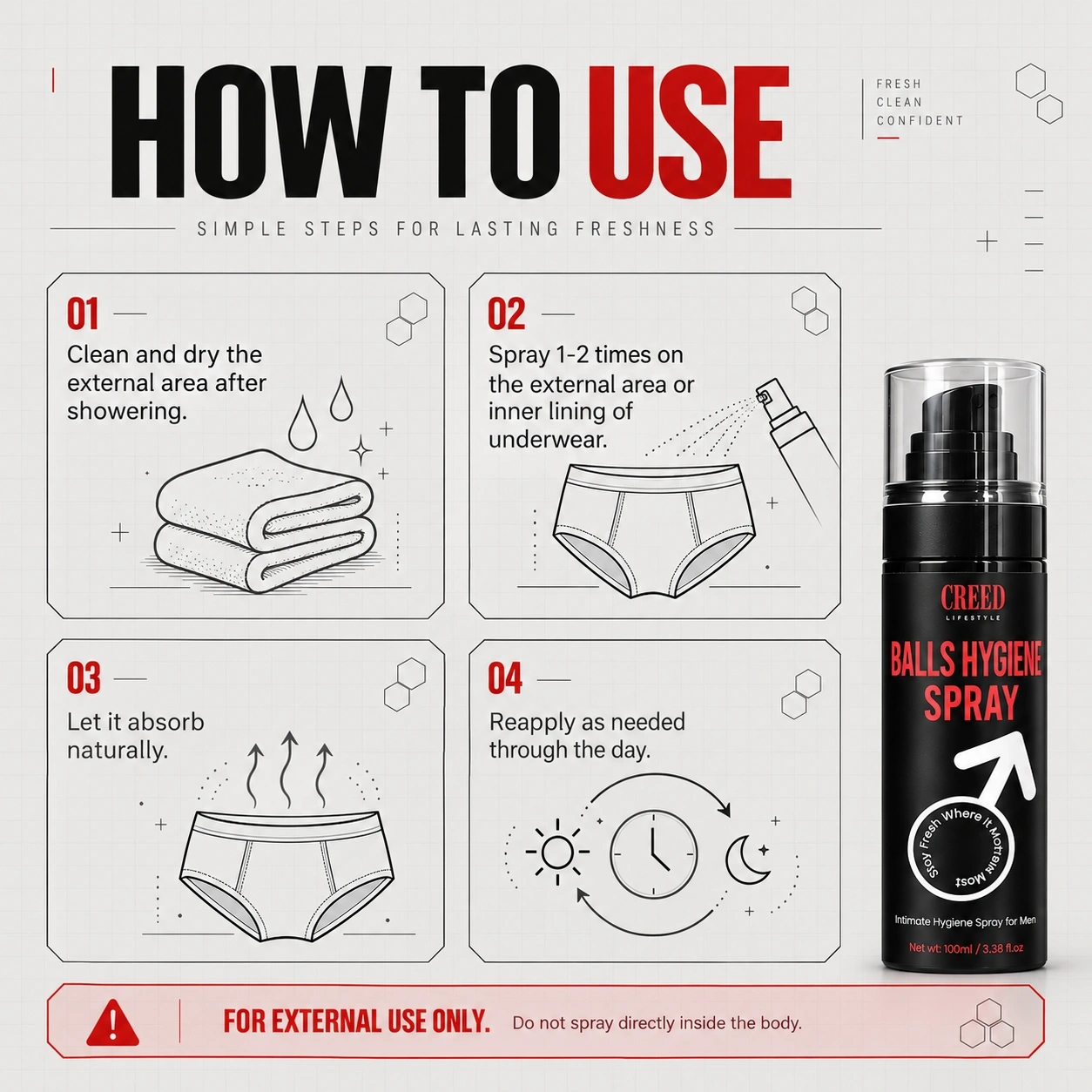 Balls Hygiene Spray 7