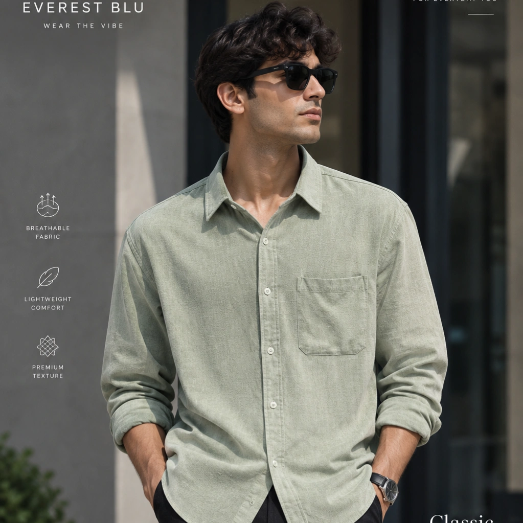 linen full shirt 1