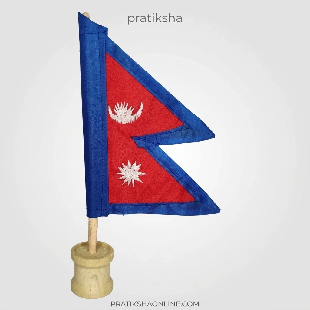 NEPAL FLAG WITH STAND 1