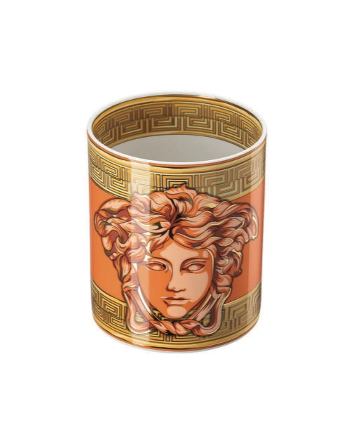 VERSACE -MEDUSA AMPLIFIED ORANGE COIN 3