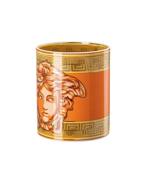 VERSACE -MEDUSA AMPLIFIED ORANGE COIN 4