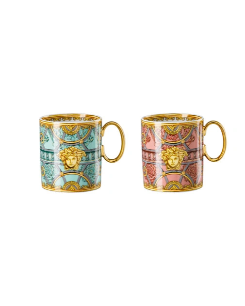 VERSACE -PORCELAIN MUG SETS LA SCALA DEL PALAZZO MIX 1