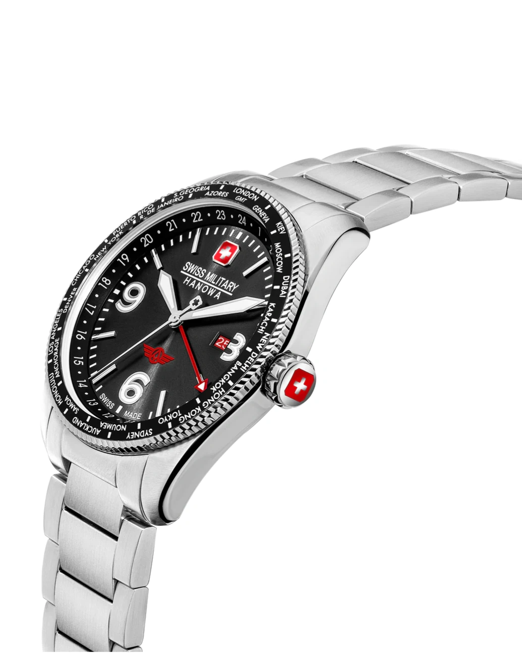 SWISS MILITARY HANOWA - City Hawk GMT 2