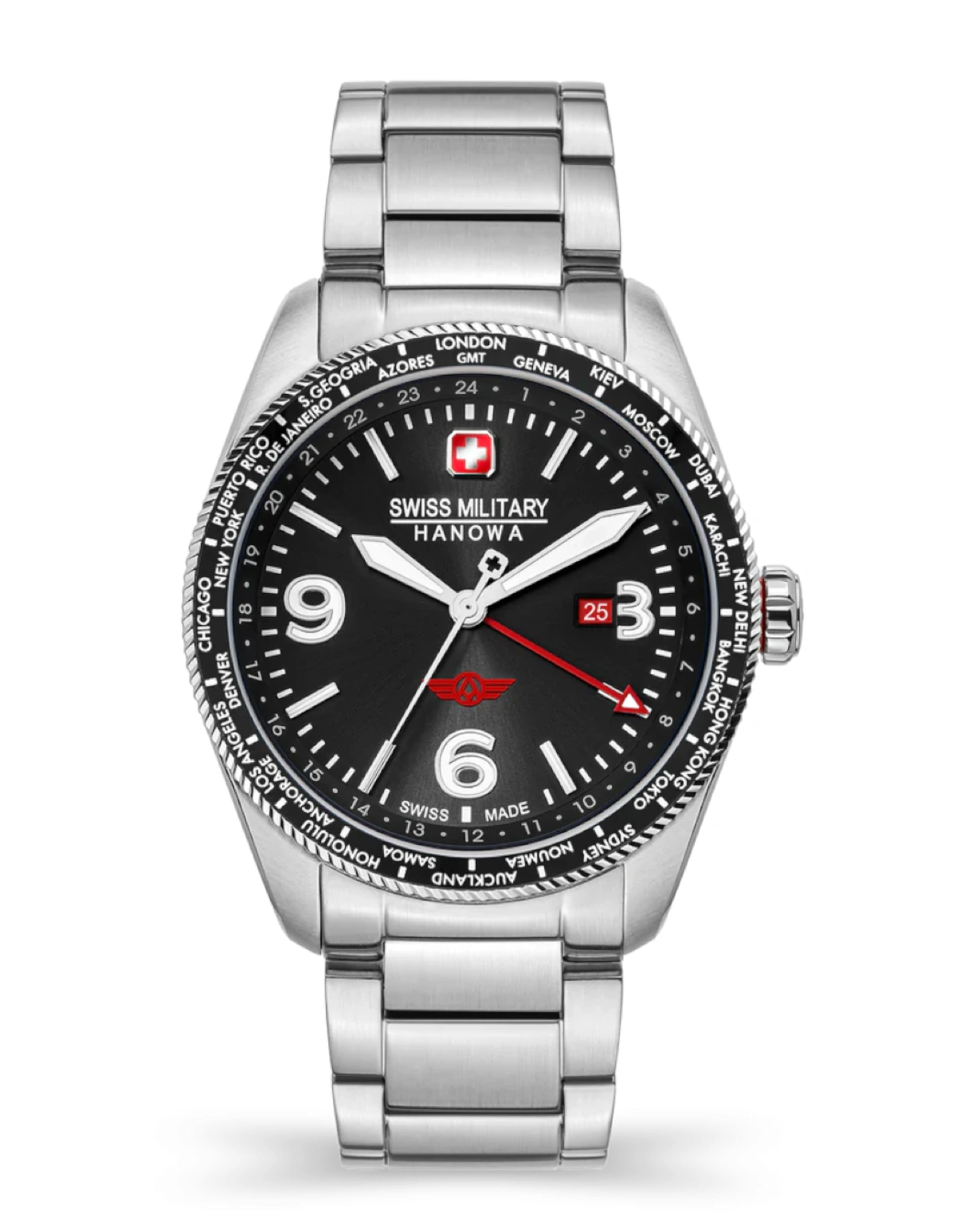 SWISS MILITARY HANOWA - City Hawk GMT 1
