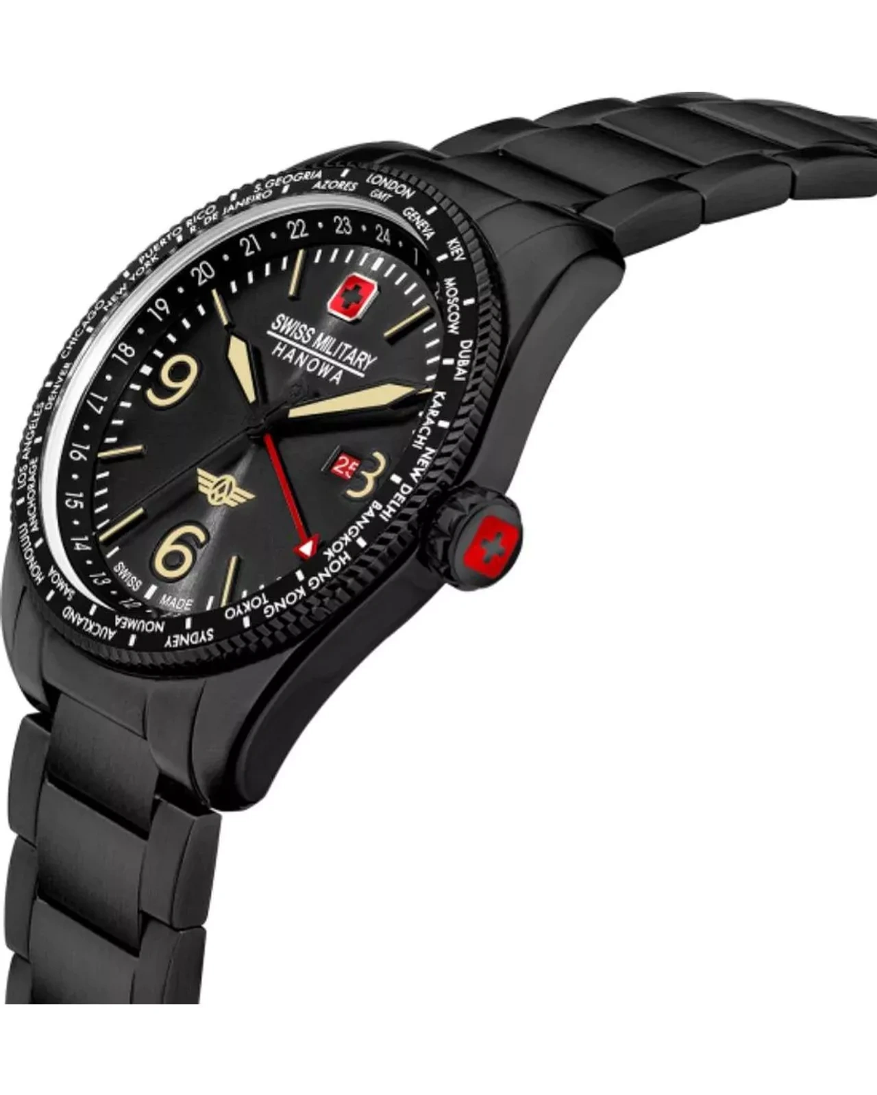 SWISS MILITARY HANOWA -City Hawk GMT 2