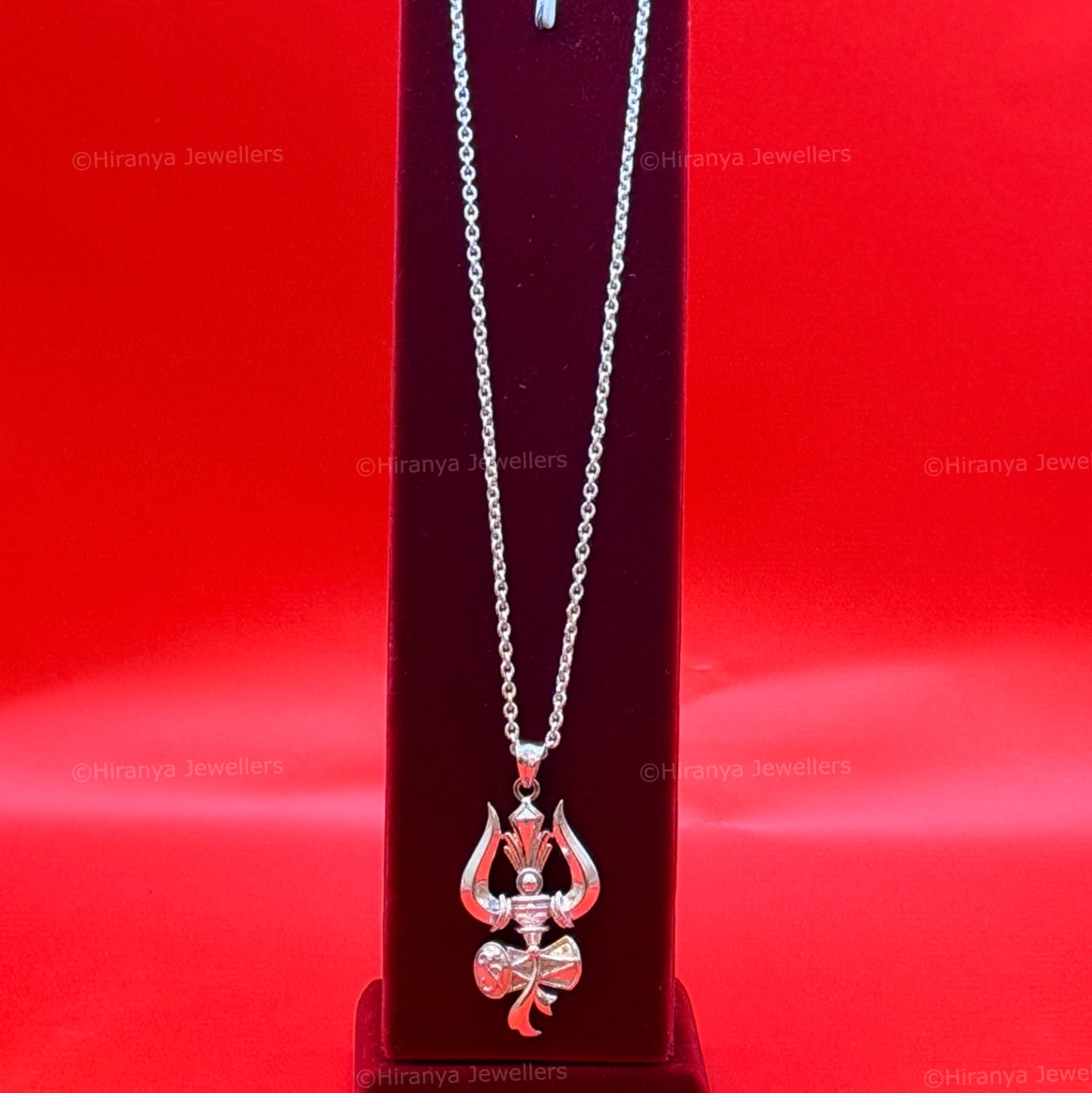 Fancy Silver Chain with Locket 1