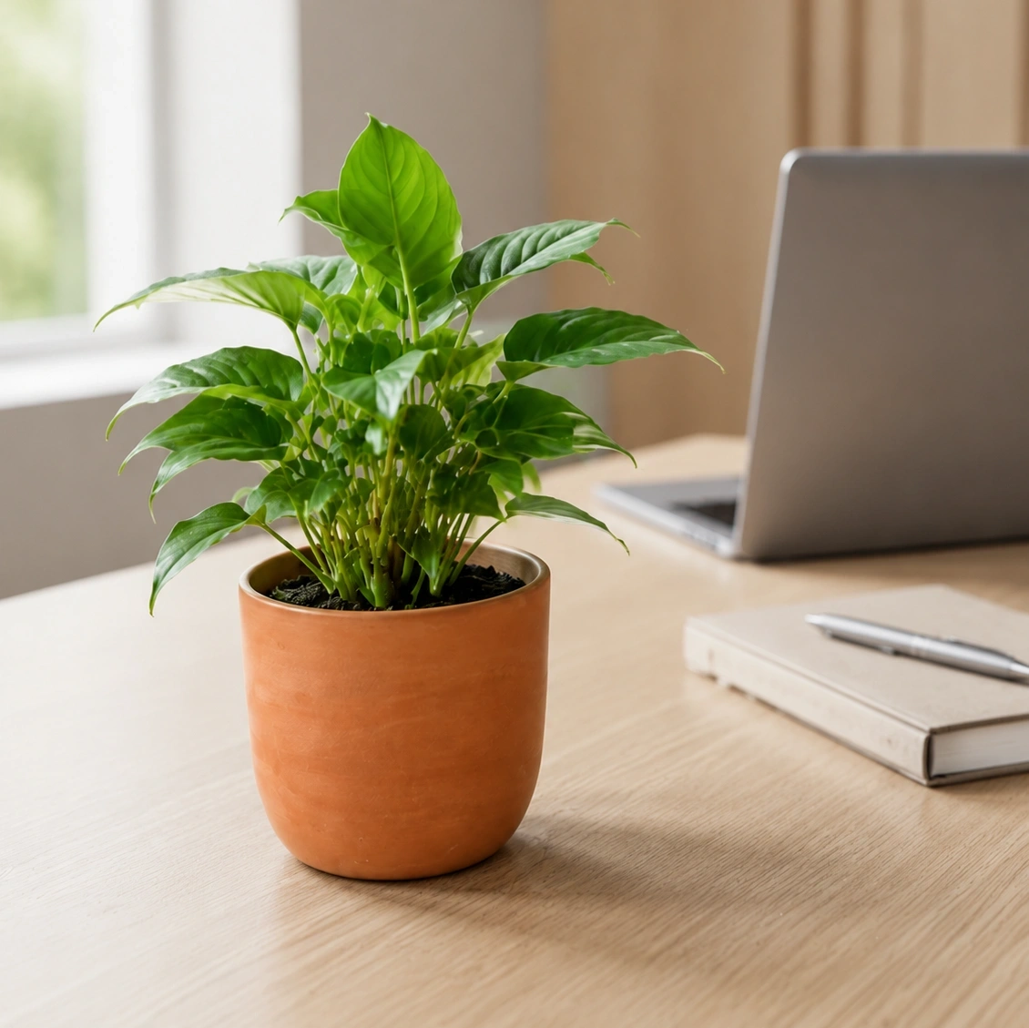 ID Studio Nepal Glass Planter Pot for Indoor Plants, Succulents, Tabletop Décor, Office Desk 1