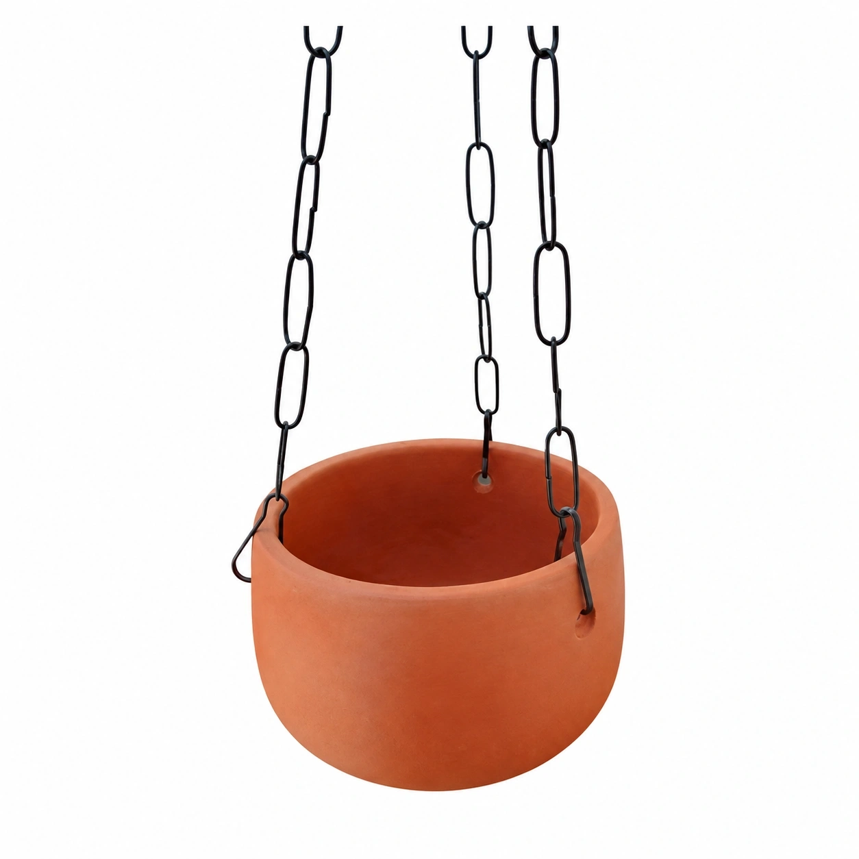 ID Studio Nepal Hanging Bowl Planter for Balcony, Terrace, Garden, Café & Home Décor 4
