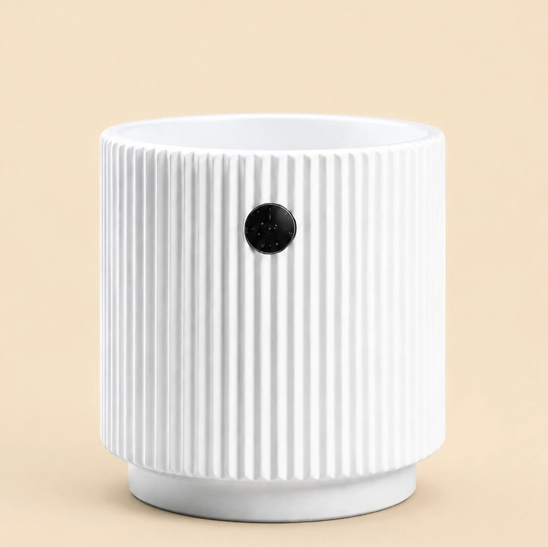 ID Studio Nepal Ceramic Planter Pot for Indoor Plants, Orchids, Living Room, Bedroom, Office, Balcony & Home Décor 3