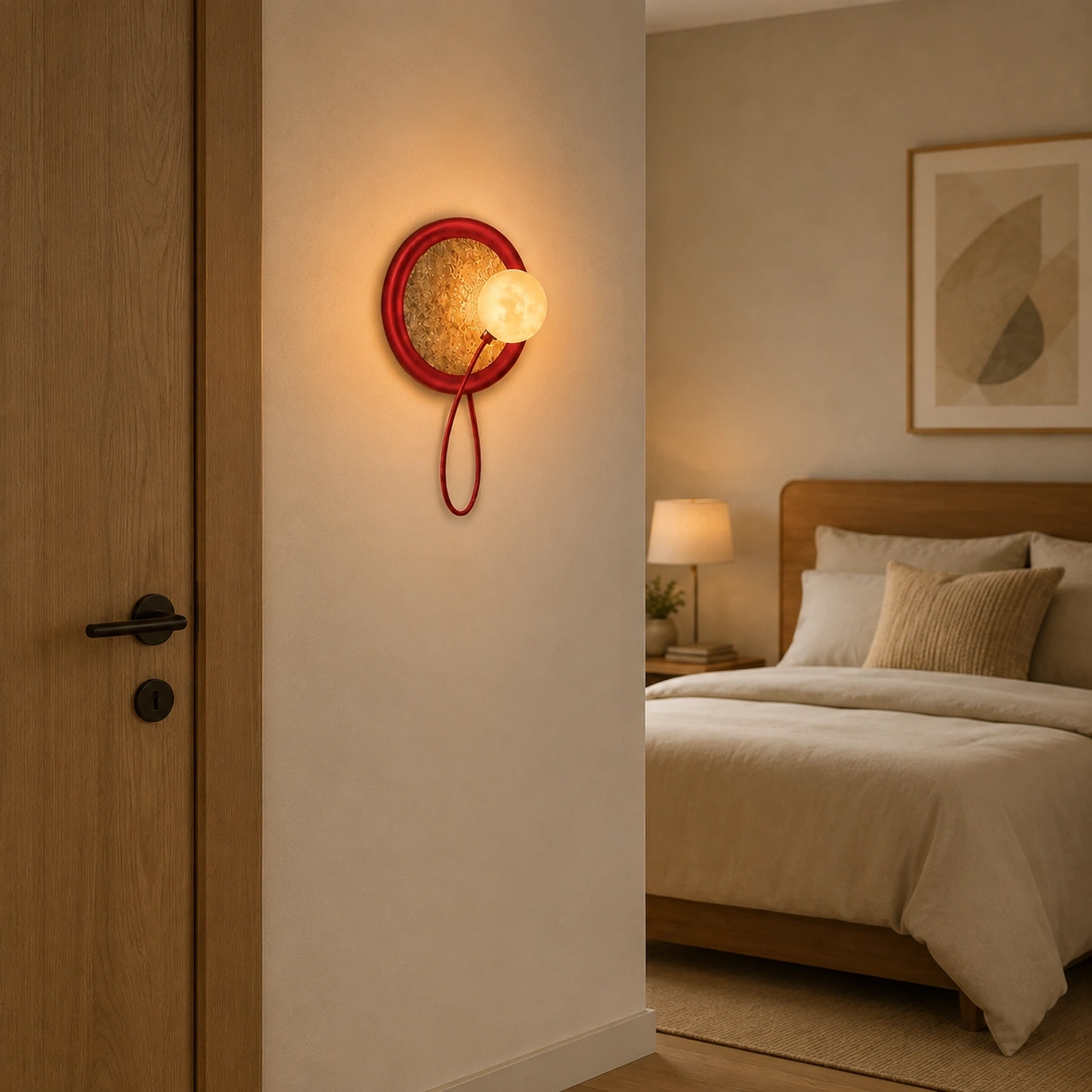 ID Studio Nepal Decorative Designer Wall Light for Bedroom, Bedside, Living Room, Hallway 3