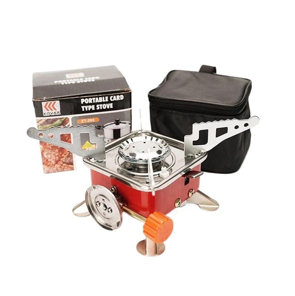 Portable Card Type Automatic Camping Gas Stove 1