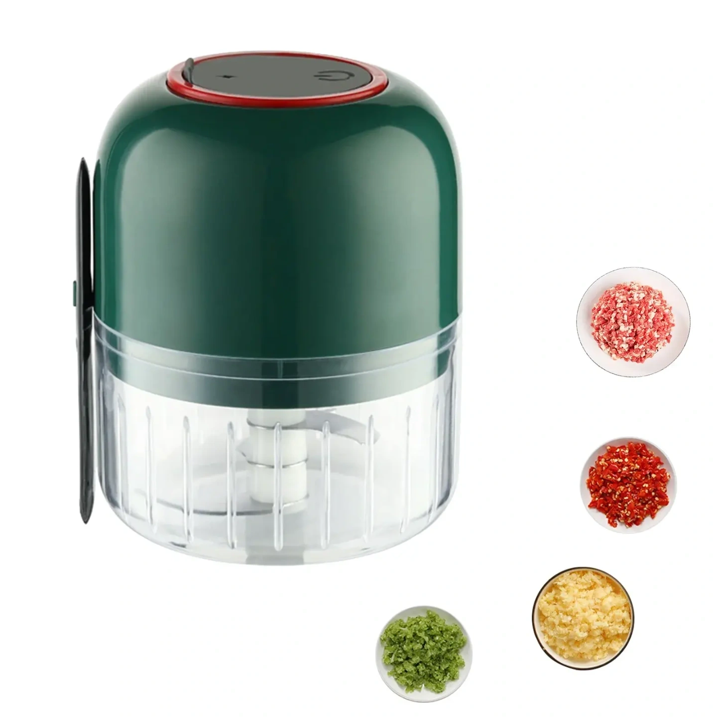 300ml Portable Electric Mini Vegetable Chopper 2