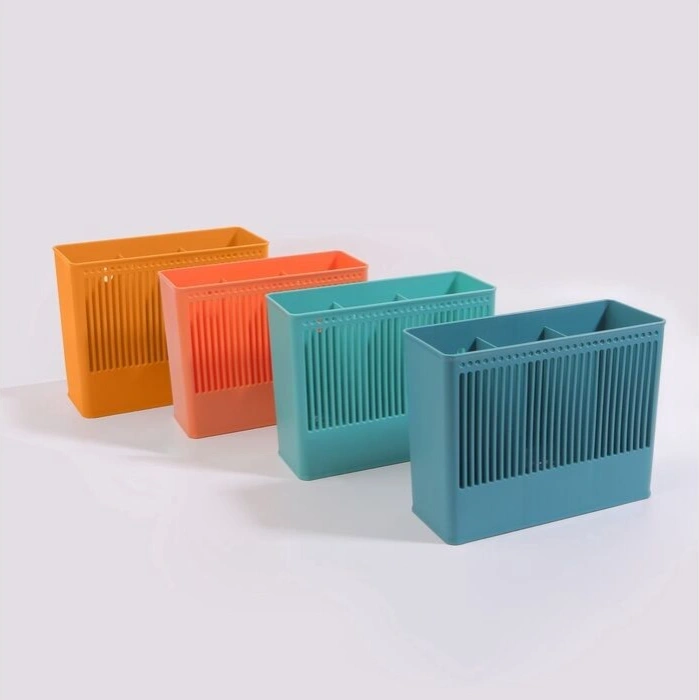Plastic Cutlery Holder Holder/ Drainer - 3 Compartments 1