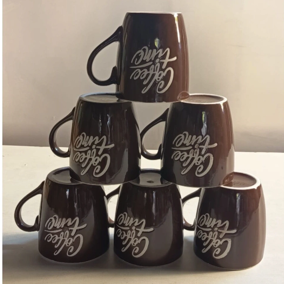 Daisy Cup - Delite ceramic Cup Set- 6Pcs 1