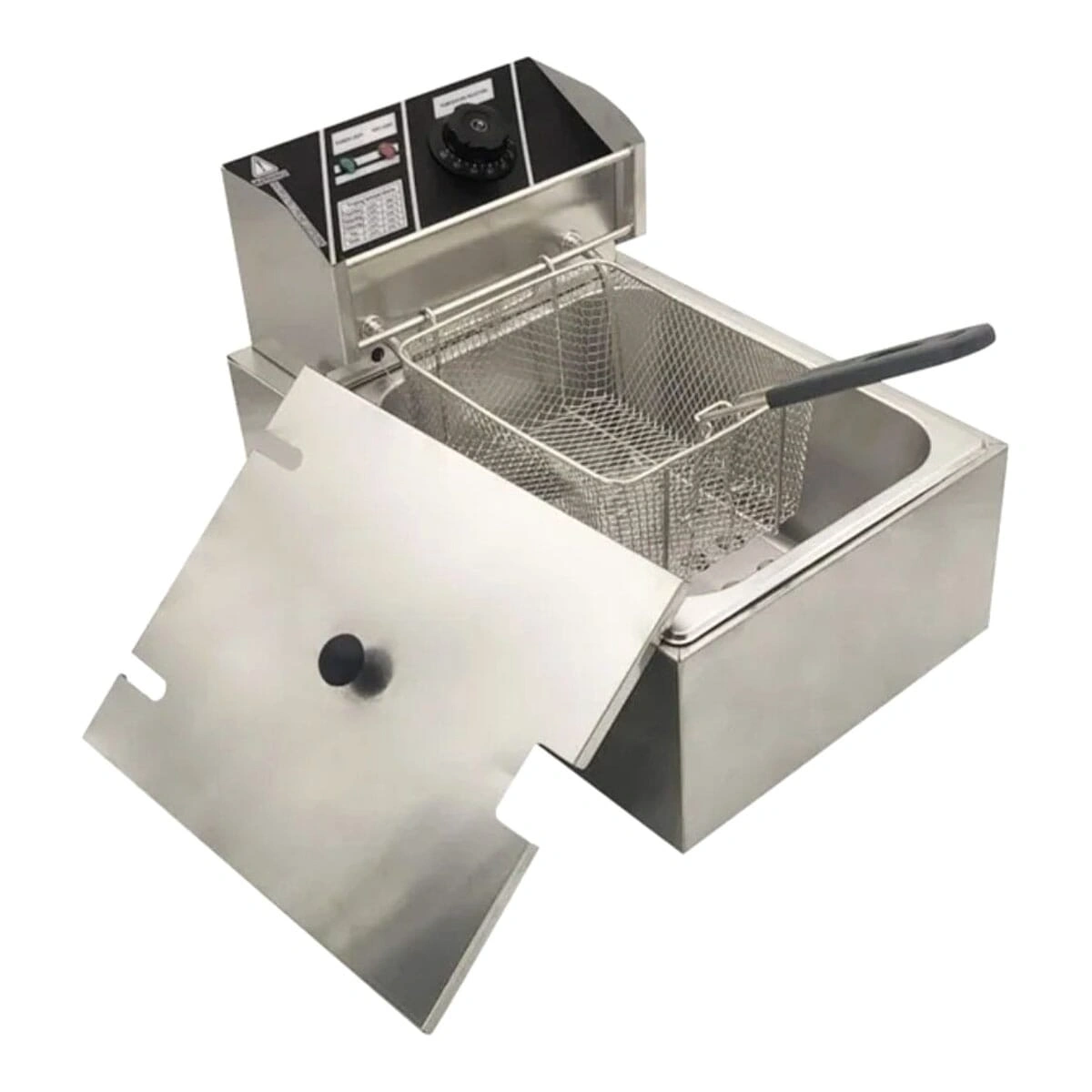 Electric Deep Fryer Steel Body - 6 Ltrs 1