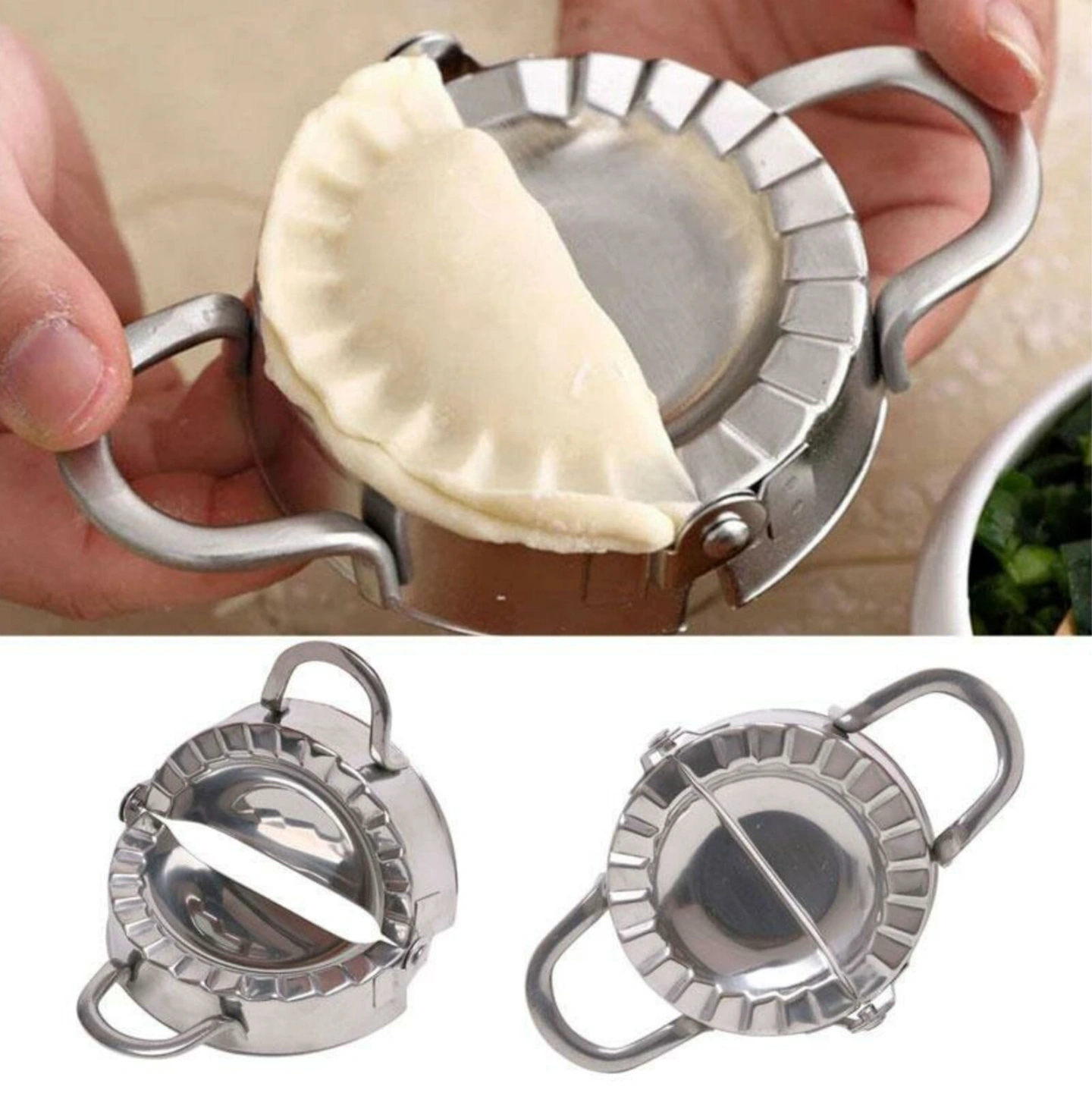 Momo Mould Stainless Steel Dumpling Making Tool 1