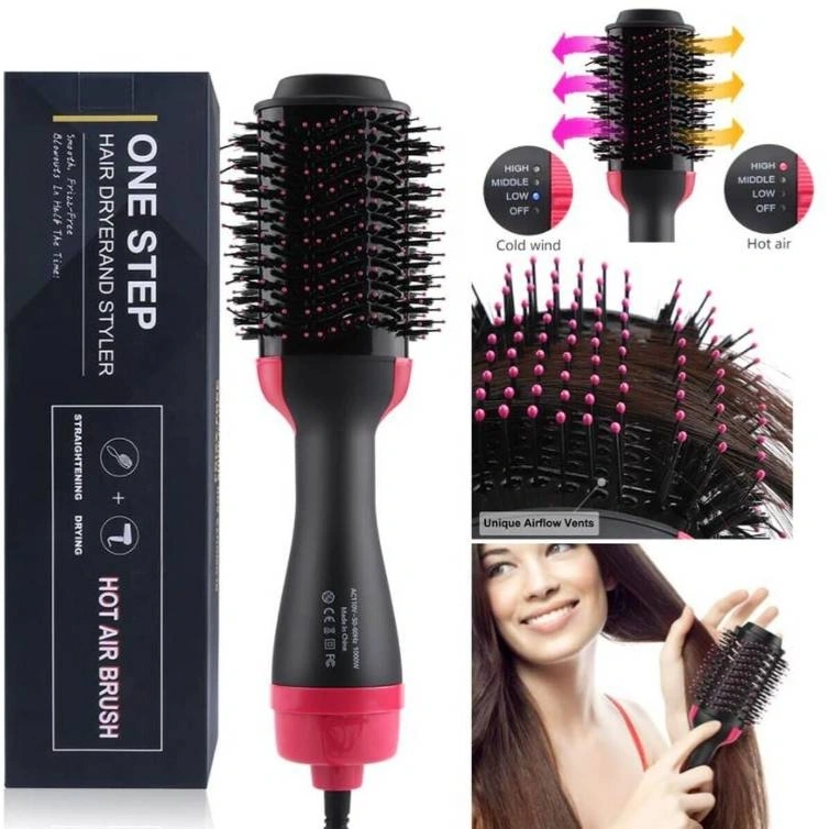 4 In 1 Volumizer One Step Hair Dryer And Straight Hot Air Brush 1
