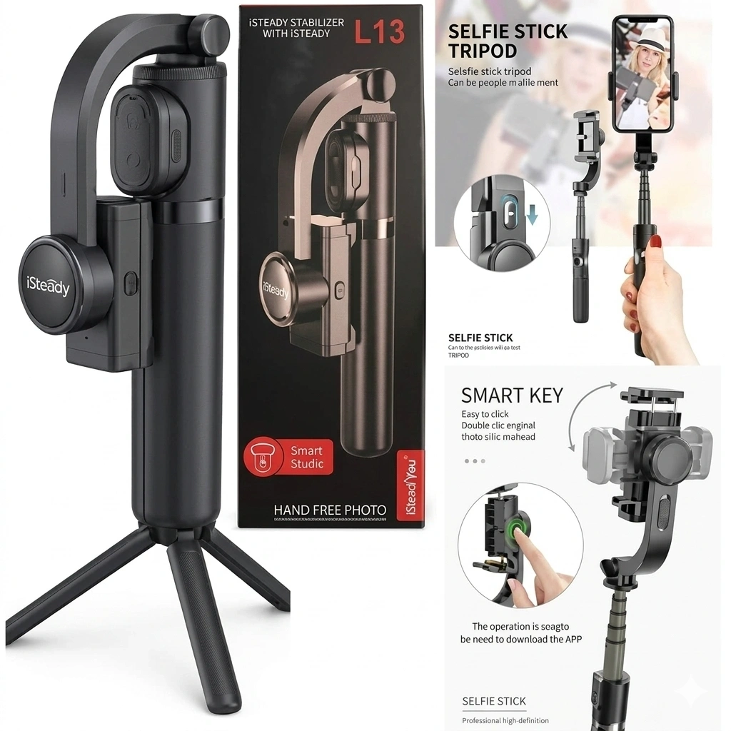 NeePho NP-L13 3-Axis Gimbal Stabilizer/ Selfie stick 1