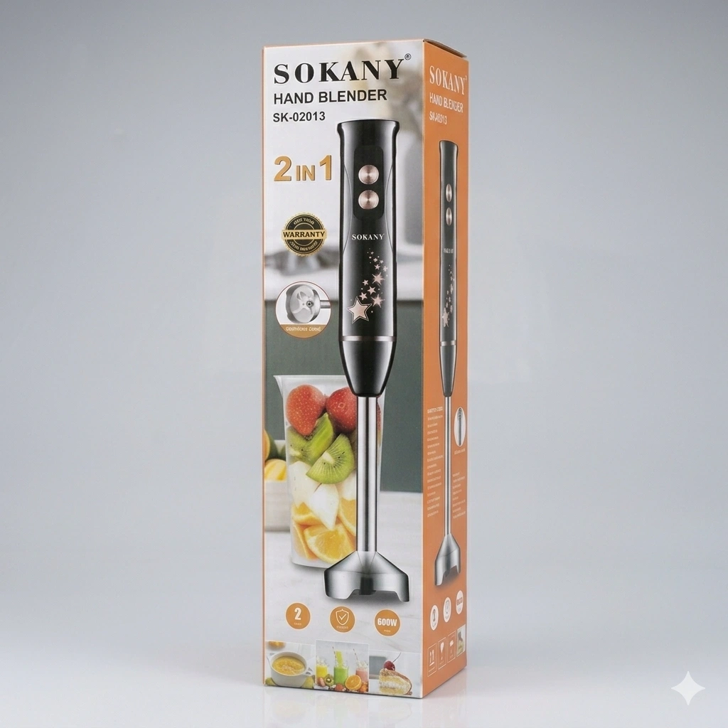 SOKANY 2-in-1 Hand Blender (Model SK-02013) 1