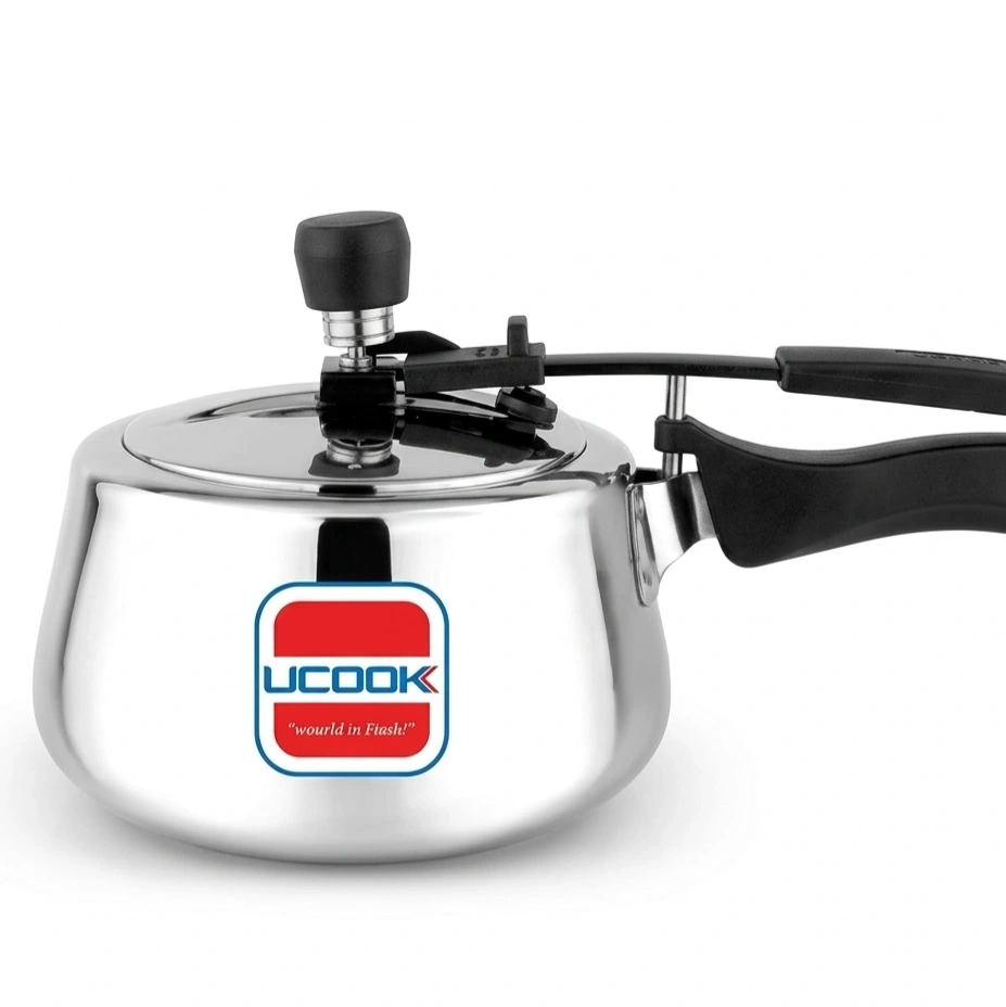 United T-3 Triply Silvo Pressure Cooker Contura -3ltr 1