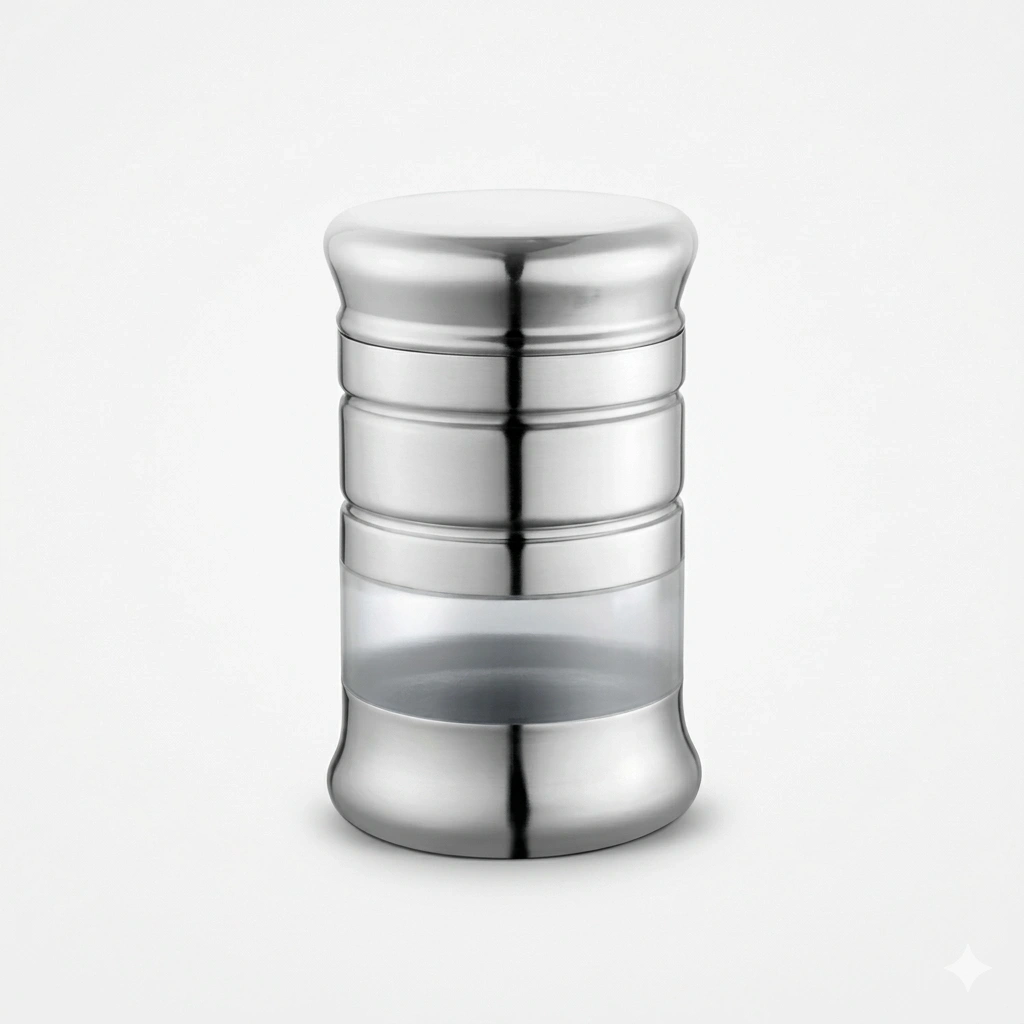 Unirize Storage Container (Canister) 9cm Elegant 2 x 650 ML 1