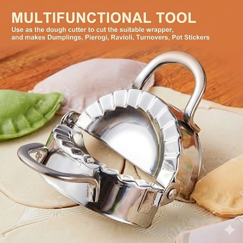 Momo Mould Stainless Steel Dumpling Making Tool 2