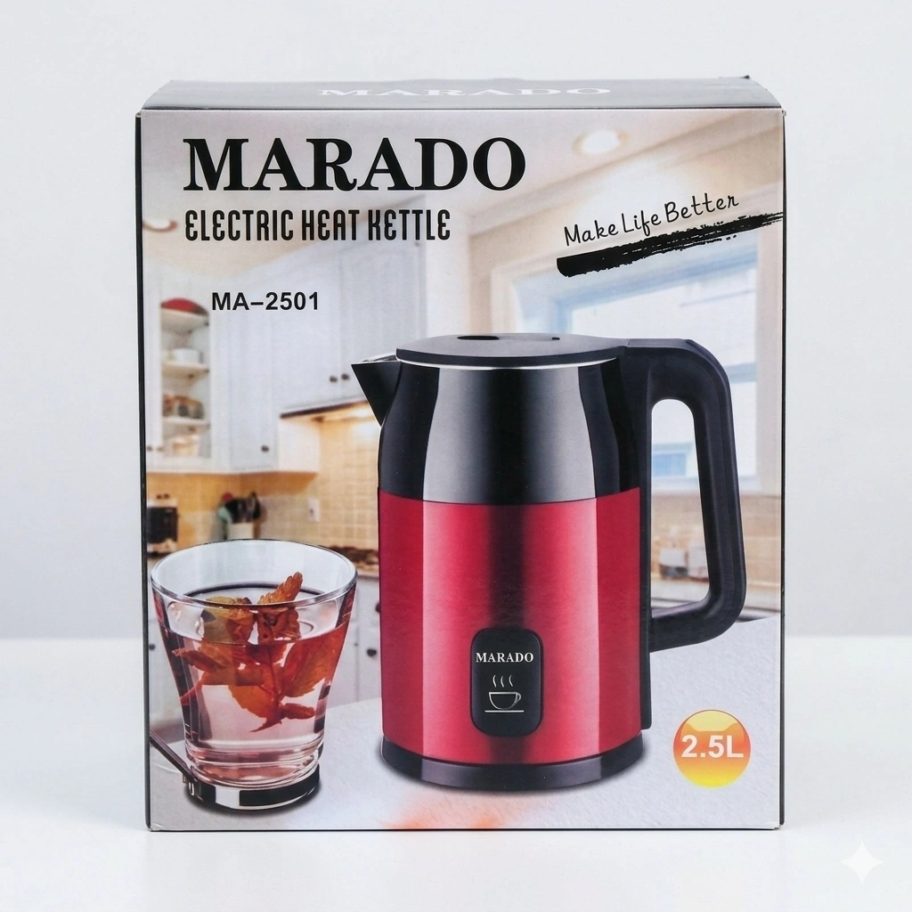 Marado MA-2501 Electric Heat Kettle-2.5Ltr 1