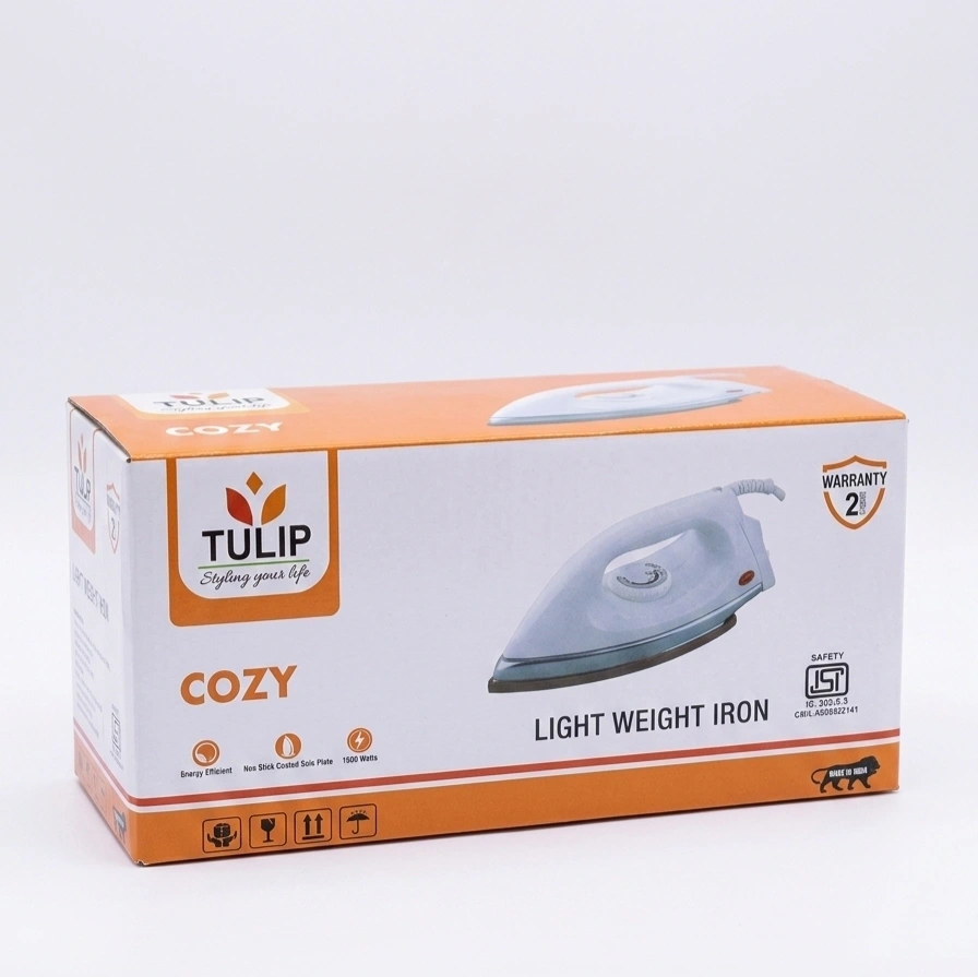 Tulip Cozy Light Weight Iron 1