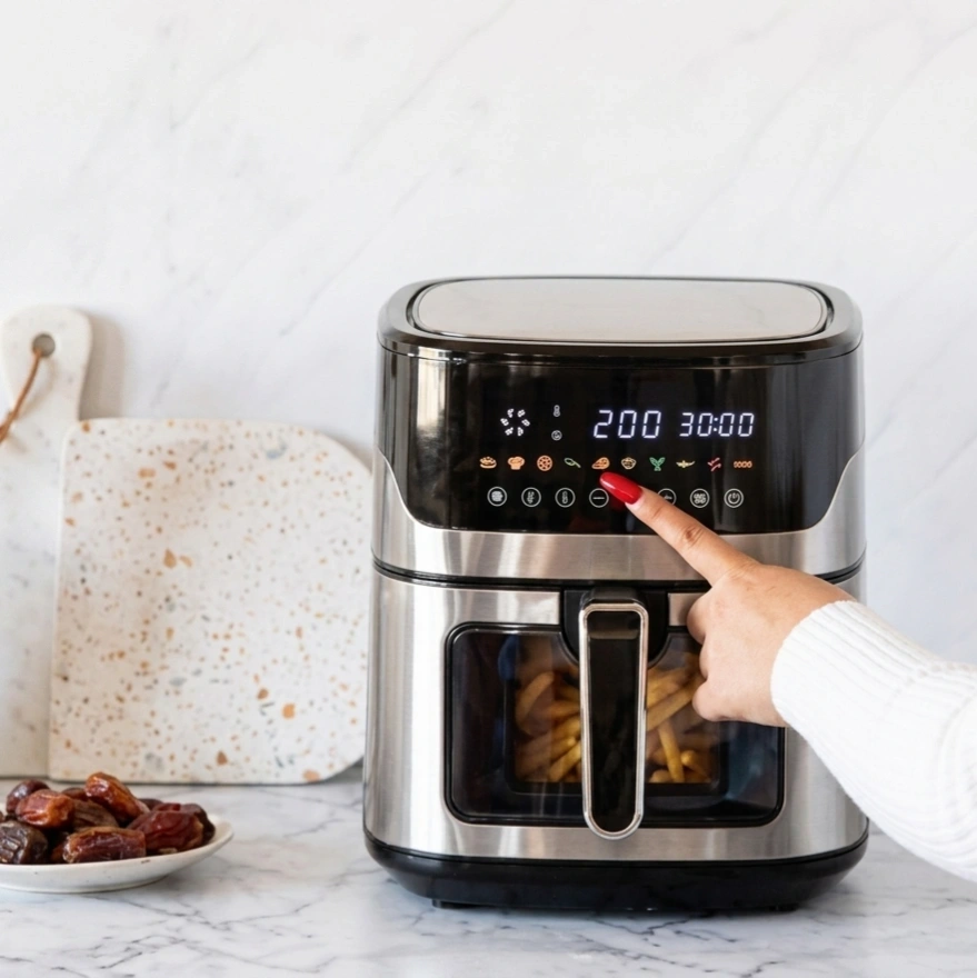 Tulip | Smart Digital Air Fryer | Clear Window Ertiga - 9 Liter 2